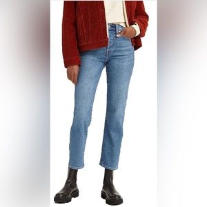 Levi’s brand new wedgie straight jeans